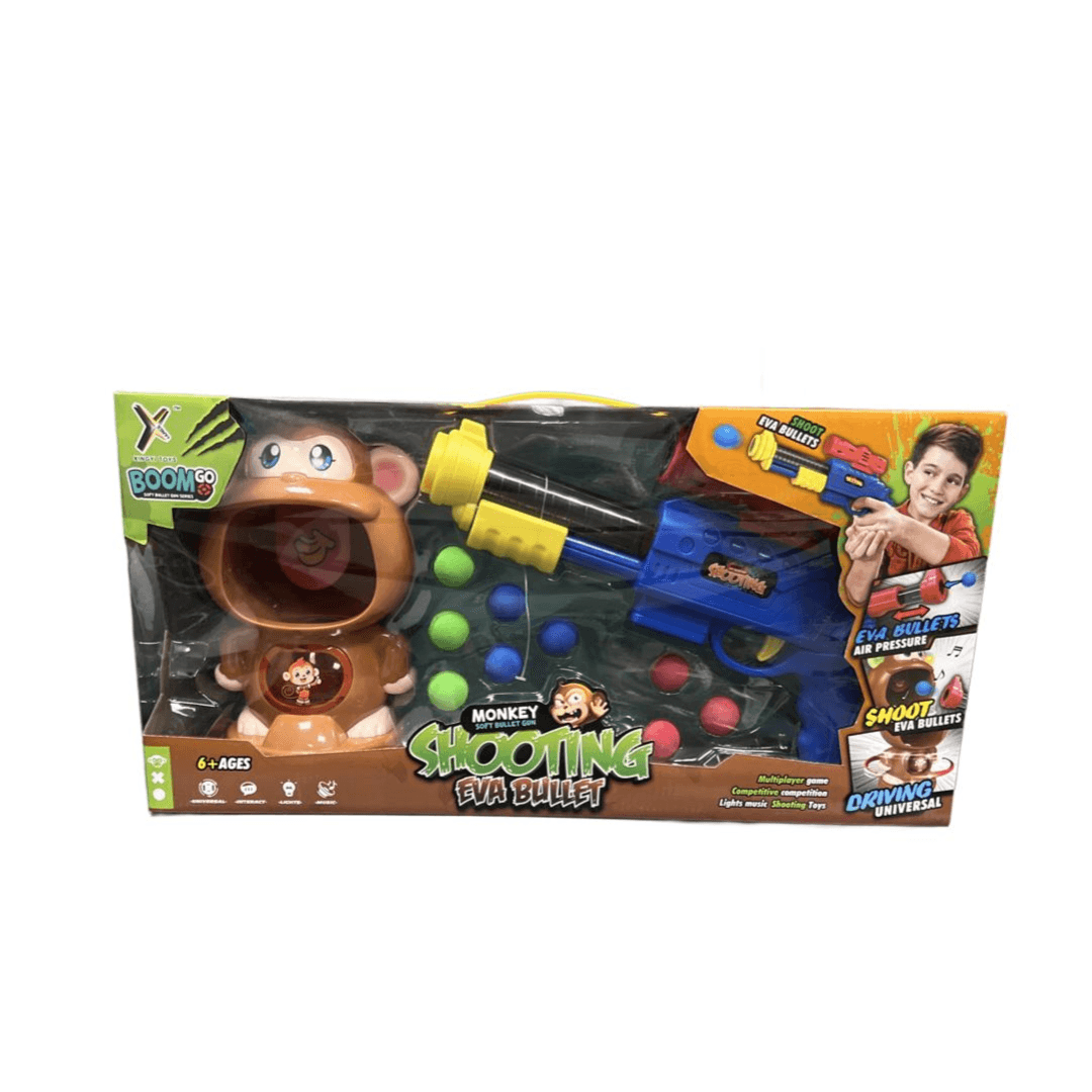 Monkey Shooting Eva Bullet