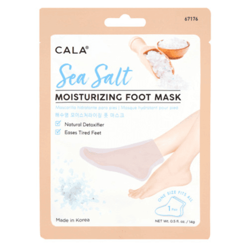 Cala Sea Salt Moisturizing Foot Masks 3pais code 67176