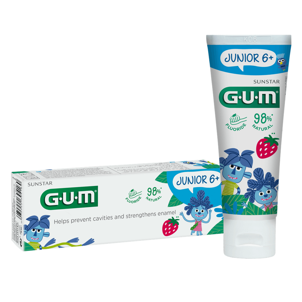 معجون أسنان GUM JUNIOR 6+ 50 مل (3004)