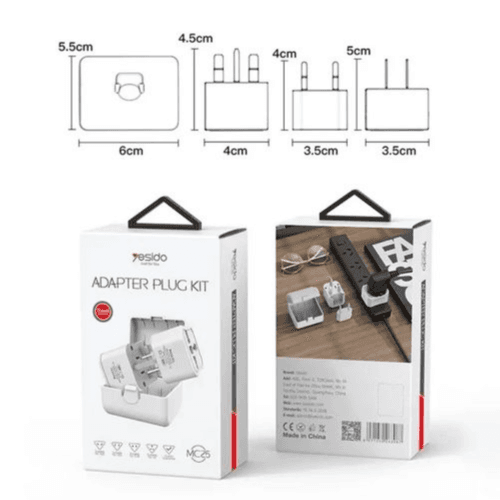 YESIDO - ADAPTER PLUGKIT (MC25)