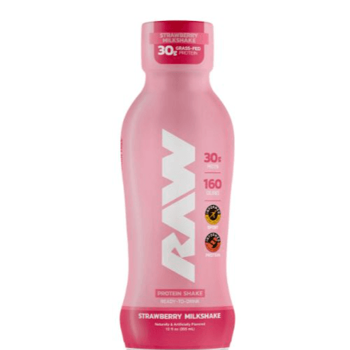 RAW PROTEIN SHAKE STRAWBERRY MILKSHAKE 355 ML