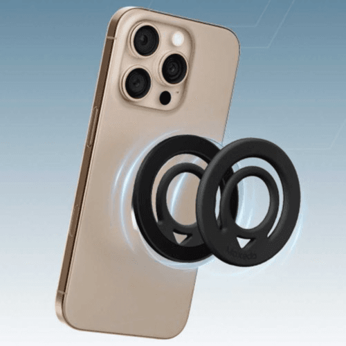 Moxedo Jello-mag Dual Sided Silicone Magsafe Ring Holder (Mx-dsr020) (Black)