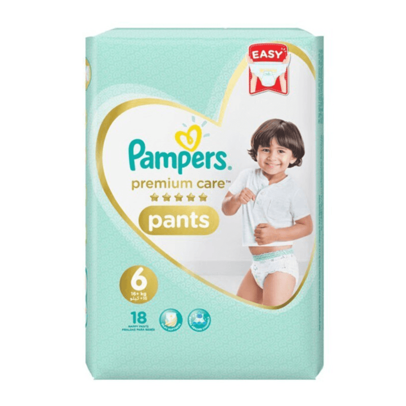 Pampers Pants Premium Size no.6 16-20 kg 18pcs