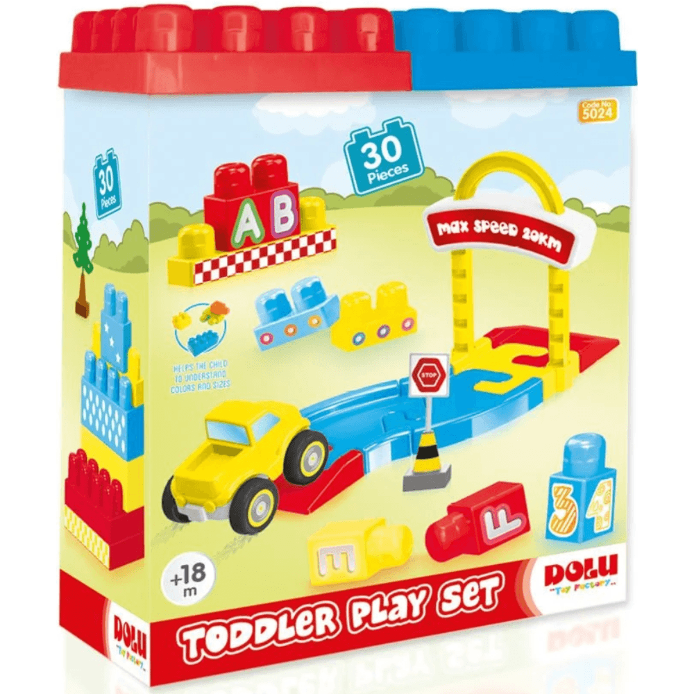 DOLU FULL ROAD AND BLOCKS SET 30 PCS