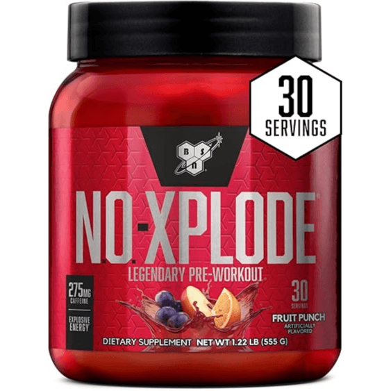 Bsn No-xplode Fruit Punch 30 Sr
