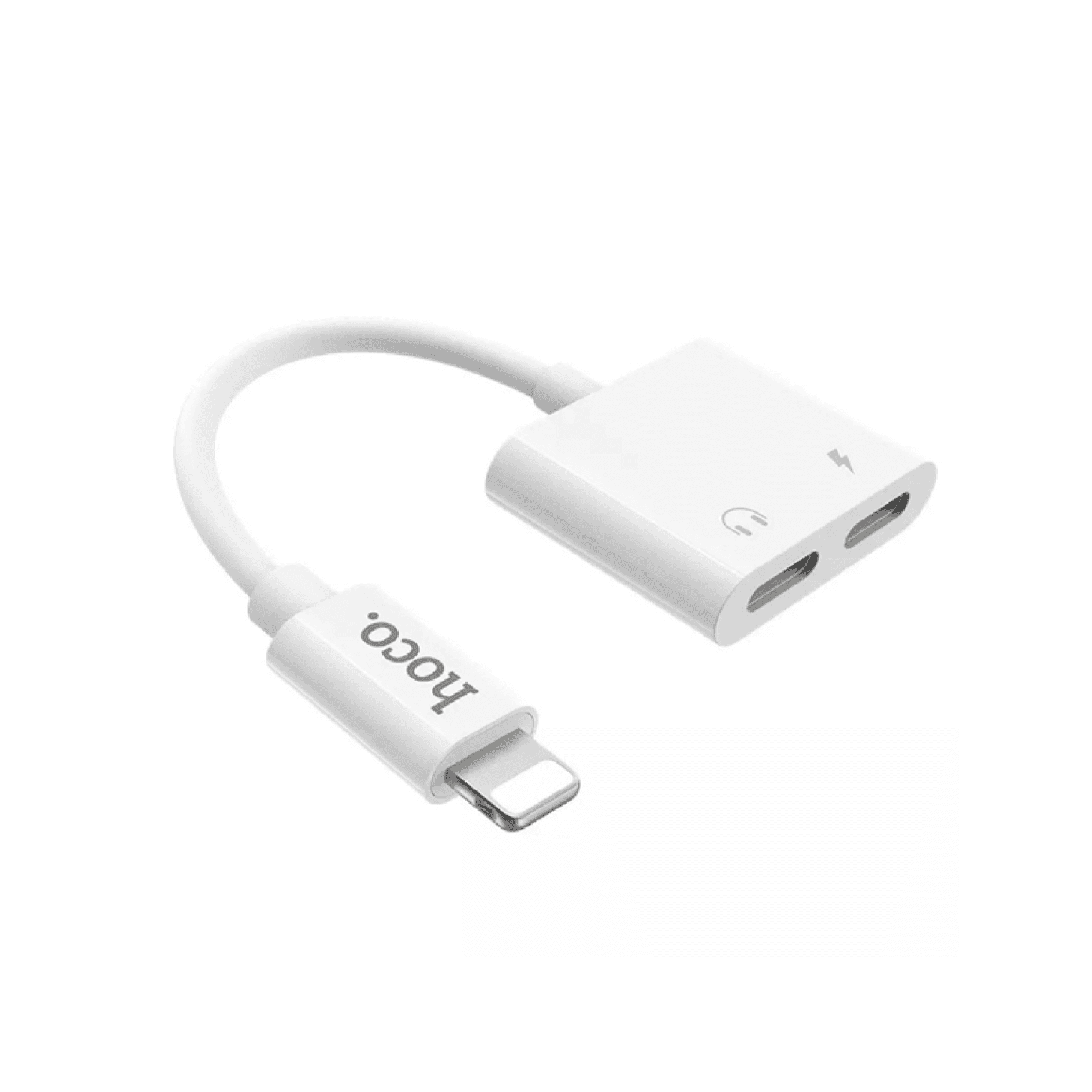 Hoco DUP04 Headphone Adapter Dual Lightning To Lightning IP Digital Audio Converter Adapter