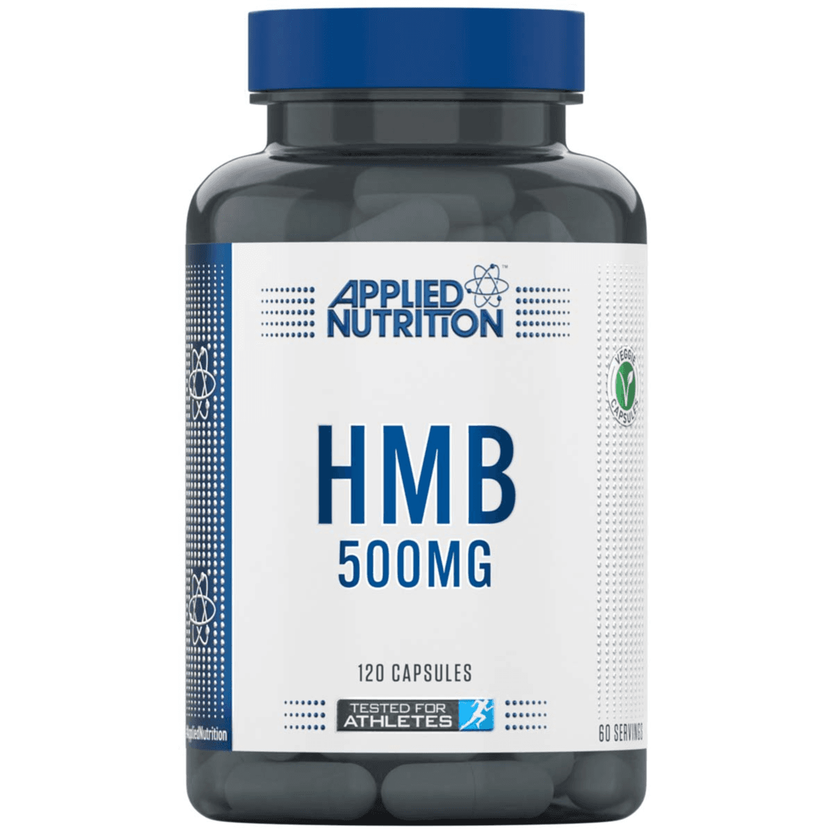 Applied Nutrition HMB, 500 mg, 120 Capsules