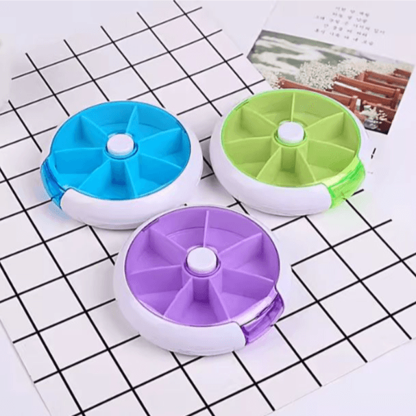 PB PILL BOX ASSORTED (CIRCLE)