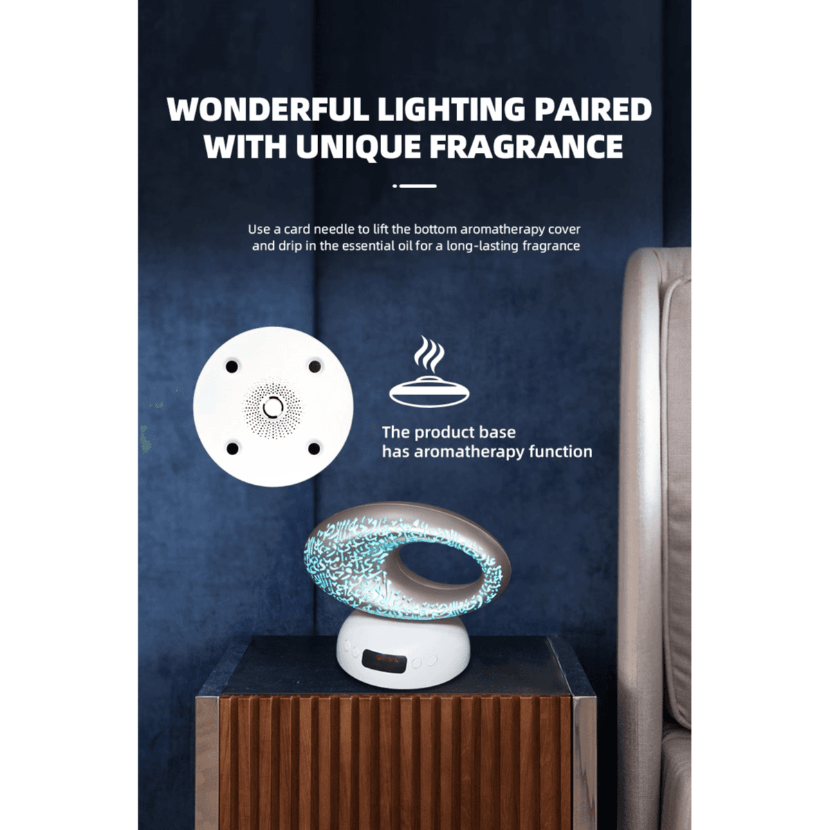 Equantu SQ606 Quran Speaker Inspired By Dubai Museum Of The Future Design
