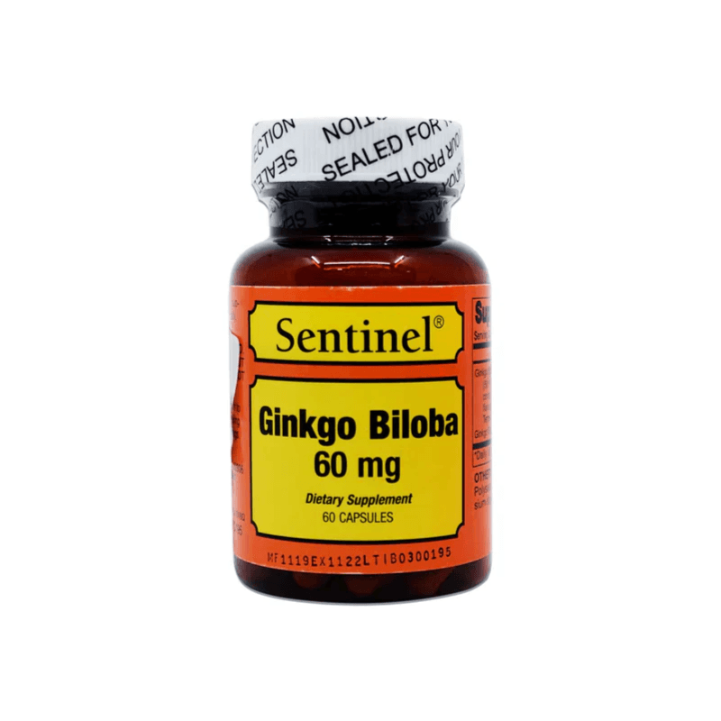 Sentinel Ginkgo Biloba 60mg cap 60s