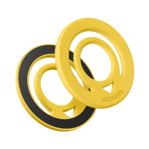 MOXEDO JELLO-MAG DUAL SIDED SILICONE MAGSAFE RING HOLDER (MX-DSR020) (Yellow)