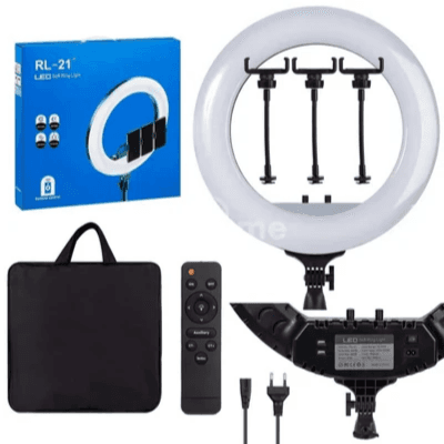 RL-21 Ring Light With 7 Fit Tripod