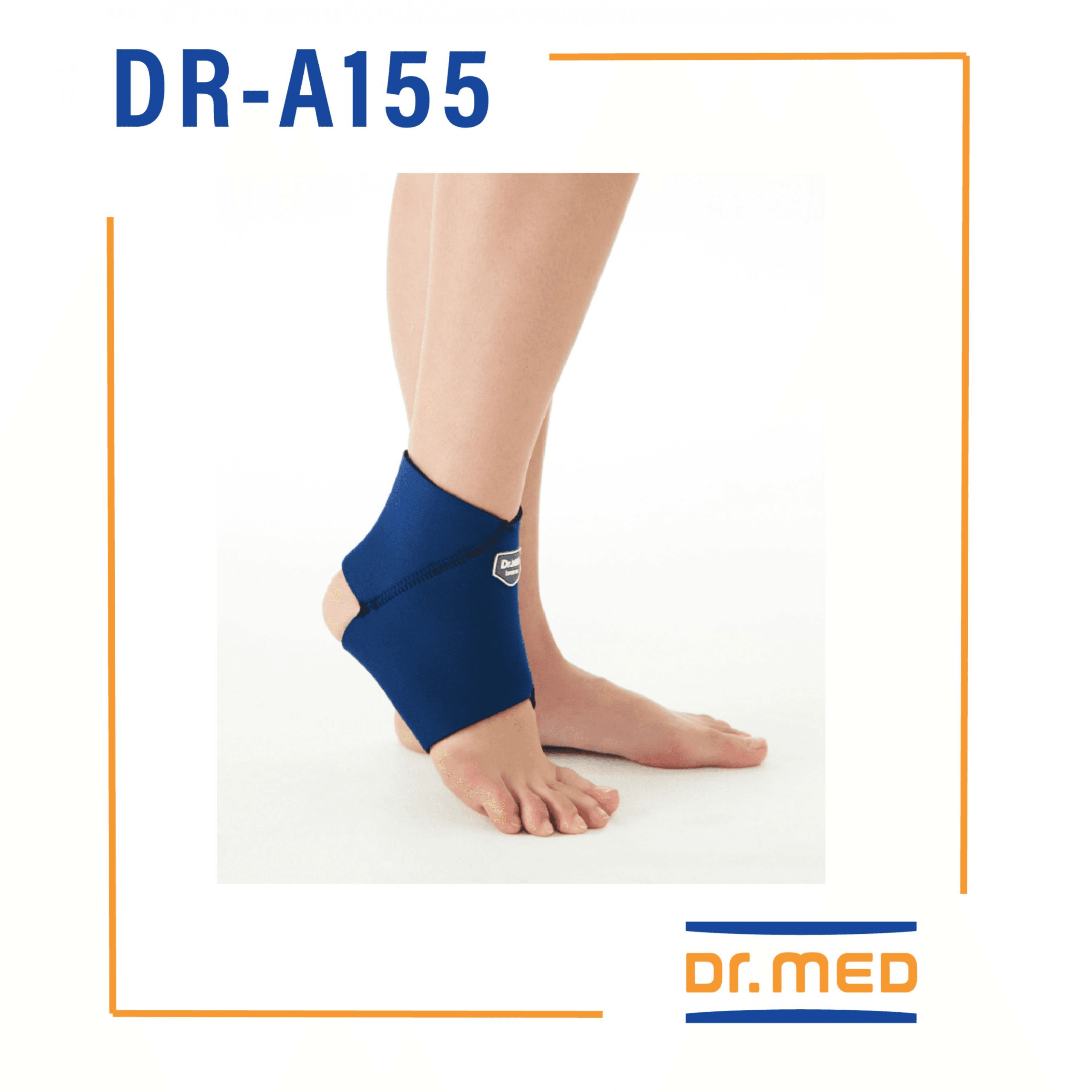 Dr.Med Dr-A155 Heel Opened Cross Ankle Sleeve Size Xlarge