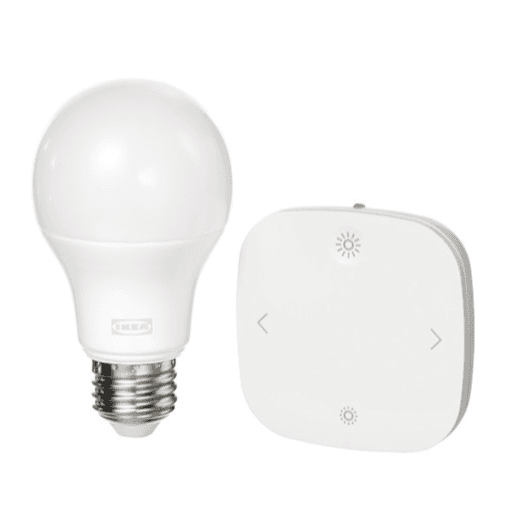 Tradfri Starter Kit, Smart Wireless Dimmable/colour And White Spectrum Lamp, E27