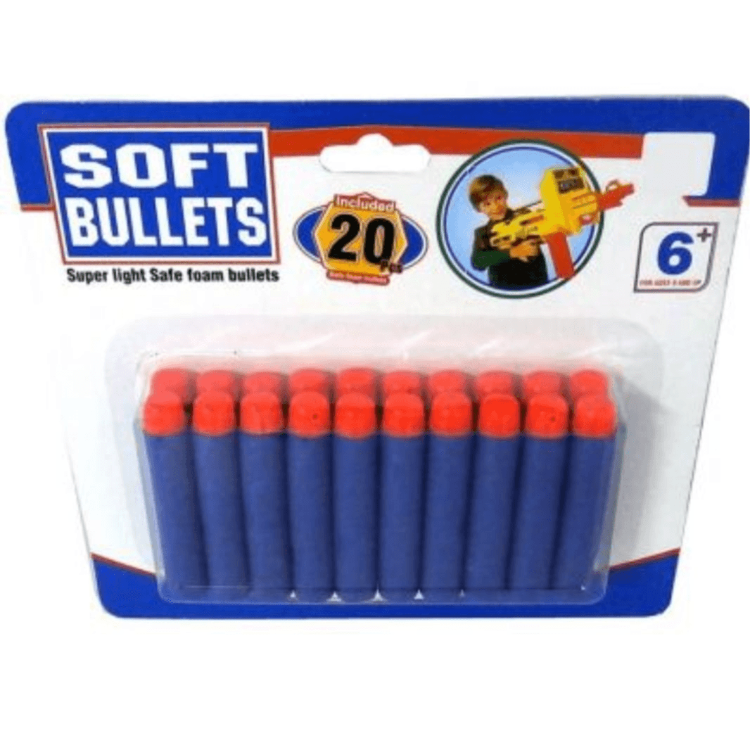 Safe foam Soft Bullet for Toy Gun  20 pcs