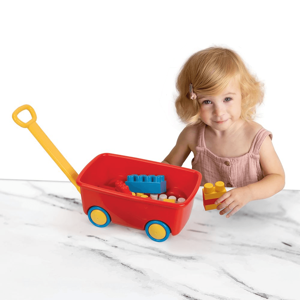 DOLU MY 1ST TROLLEY WITH BLOCKS 28PCS