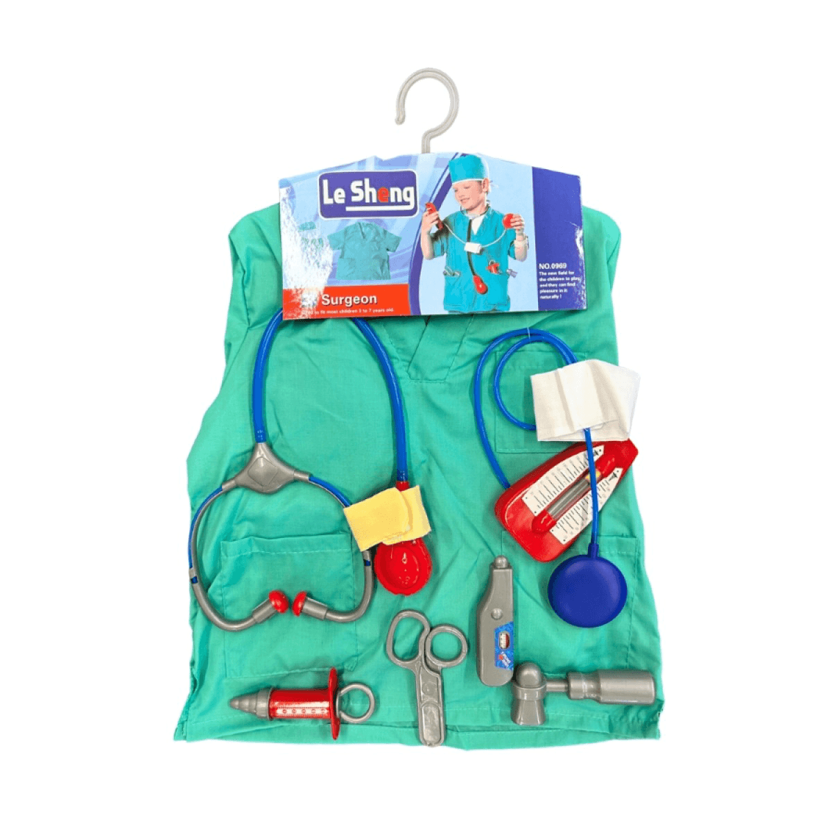 Le Sheng Children Surgeon Costume Fancy Dress