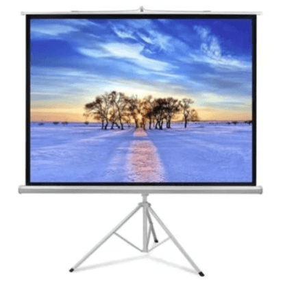 Green Lion Portable Projection Screen with Tripod Stand 72 - Matte White