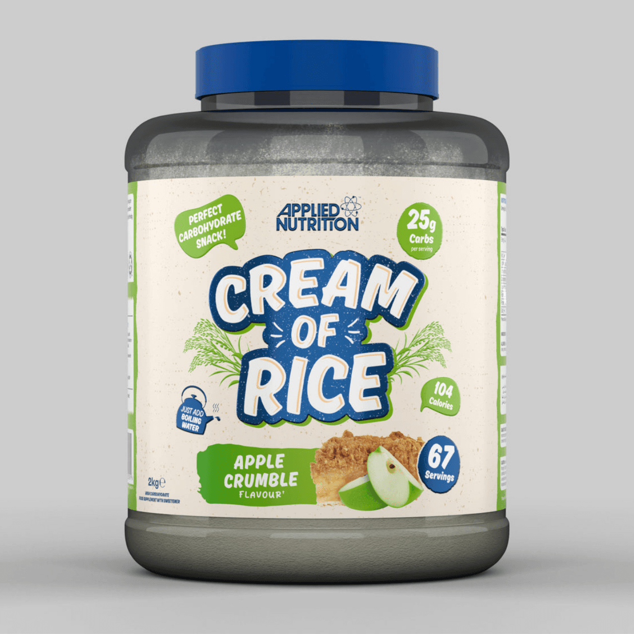 Applied Nutrition, Cream Of Rice, 2 Kg, Apple Crumble