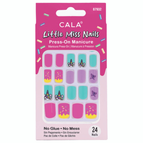 Cala Little Miss Nails Press on manicure Pink / lilac 24 nails code 87932
