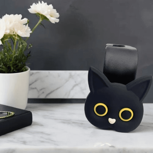 1pcs 3D Cartoon Cat Car Seat Headrest Hook Hanger Vehicle