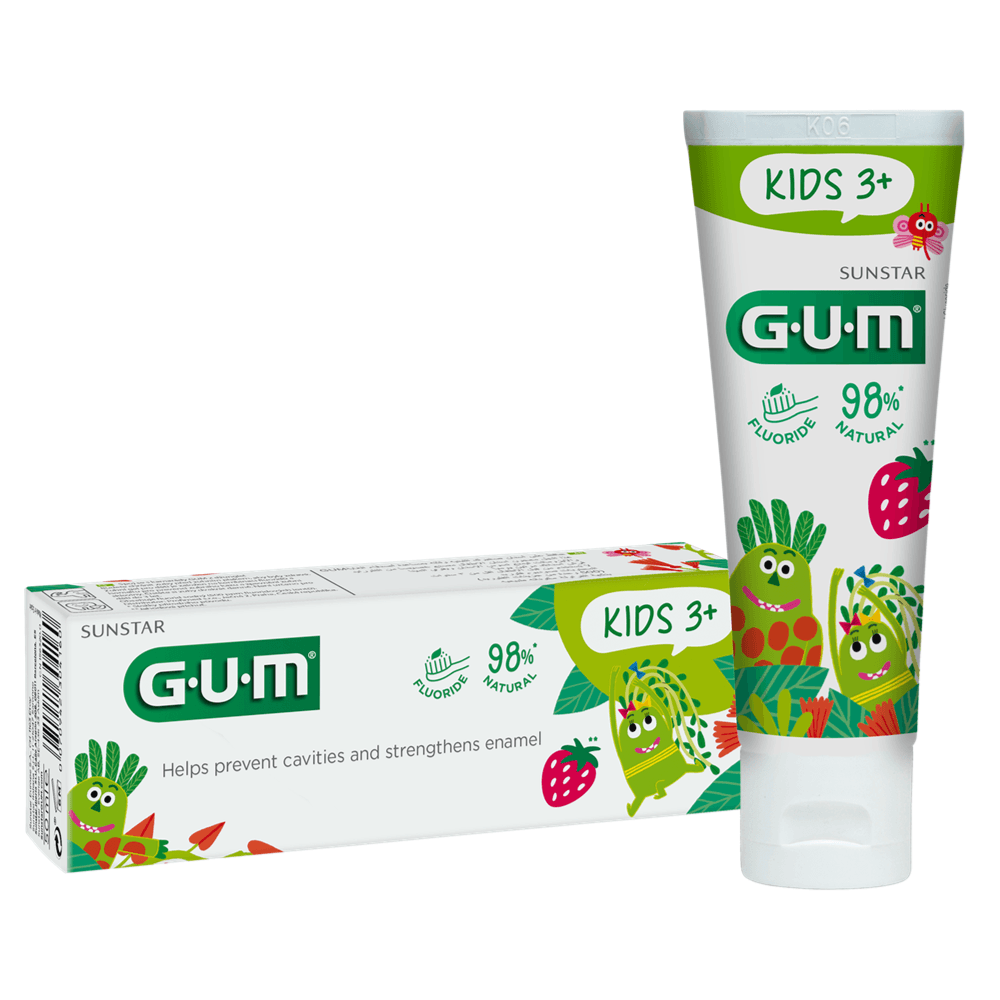 معجون أسنان Gum Kids 3+ 50 مل (3000)