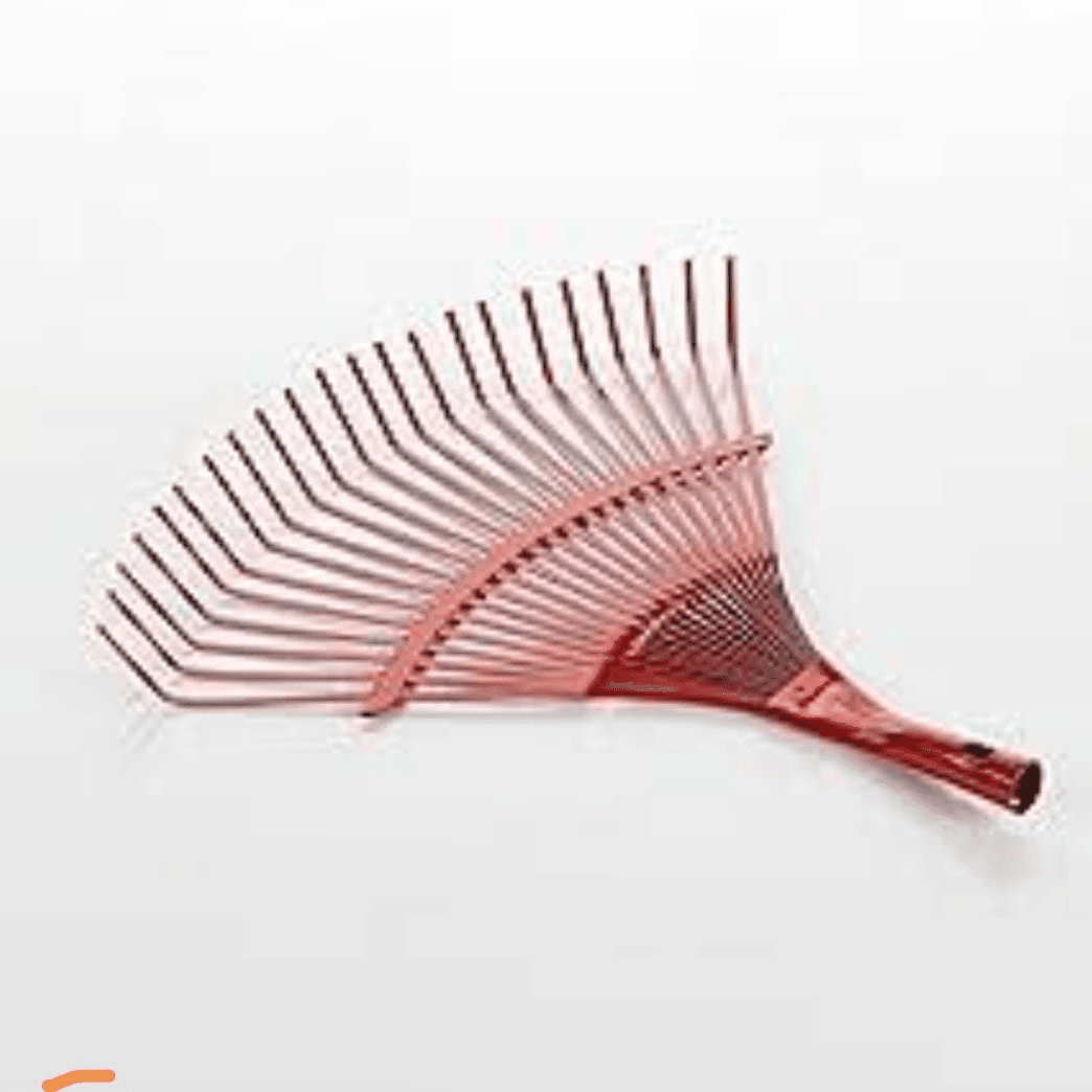 GARDEN YARD RAKE LEAF REMOVAL METAL TYPE