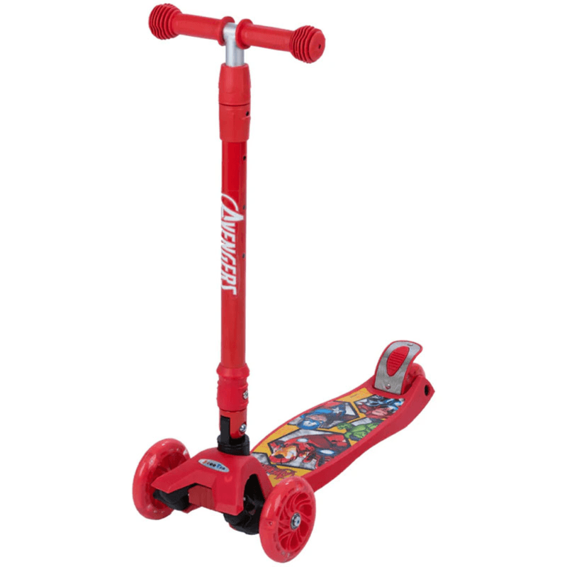 AVENGERS Foldable Scooter with LED Light Wheels