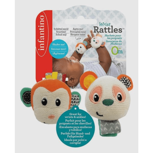 Wrist Rattles Monkey /Panda