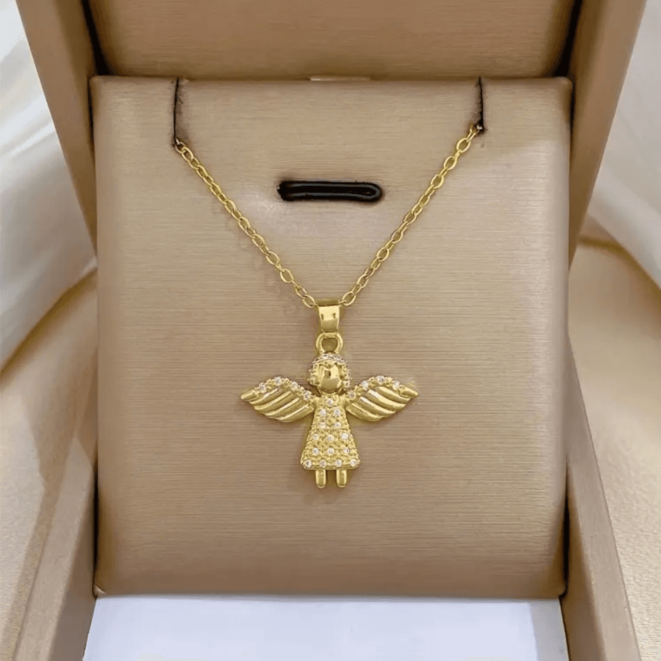 Angel Girl Pendant Necklace