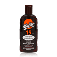 Malibu Bronzing Tanning Oil with SPF 15 200ml