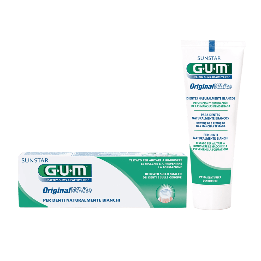 معجون الأسنان GUM Original White 75 مل (1745)