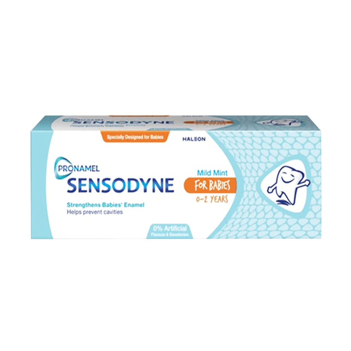 Sensodyne Pronamel toothpaste for Babies age 0-2years Mild Mint 50gm