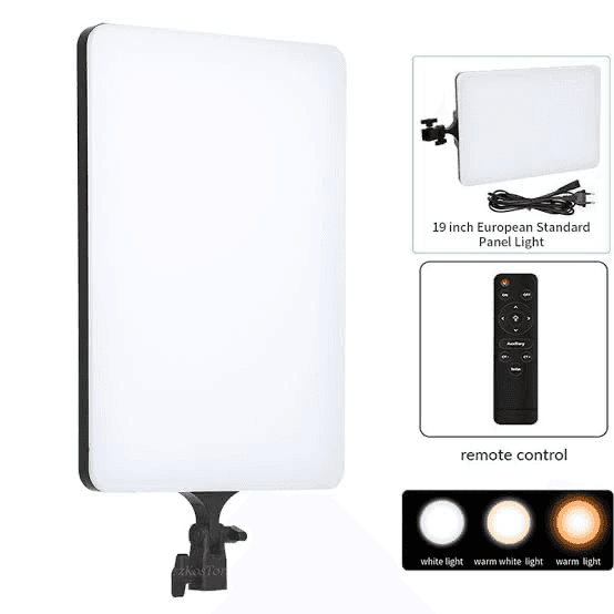 Latest RL-16 LED Video Light Panel Light With Tripod Square Diffuser Light With Stand Photography Lamp