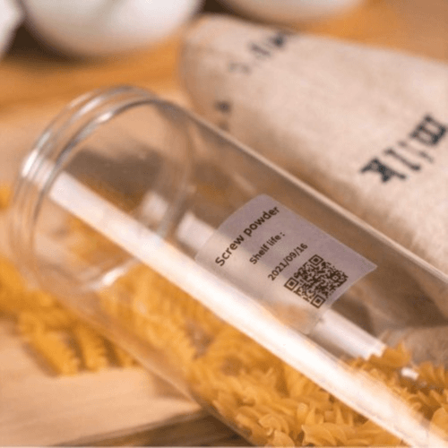 Phomemo - 40x30mm White Transparent Label For M110/m200/m220/m221/m120 -230 Labels (3 Roll)