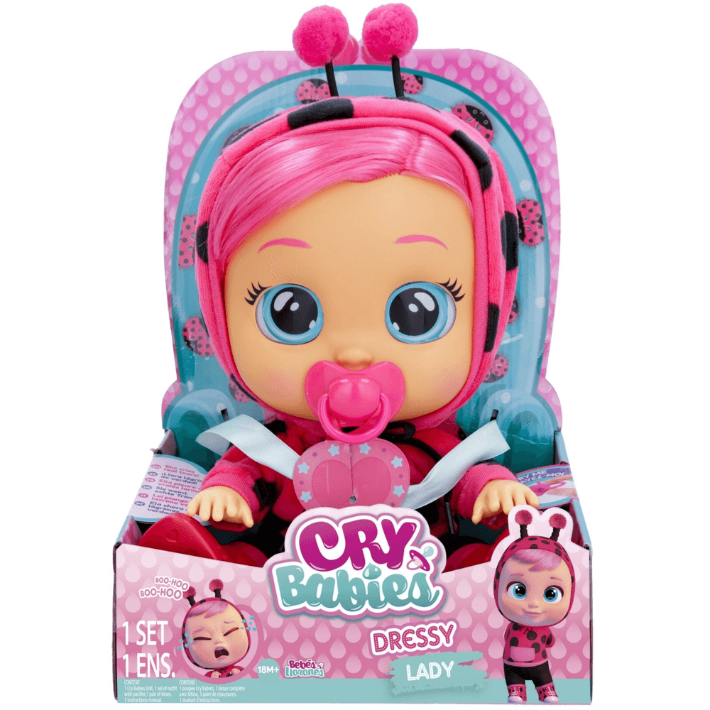 IMC Toys - Interactive Cry Babies Dressy Exclusive Lady Doll
