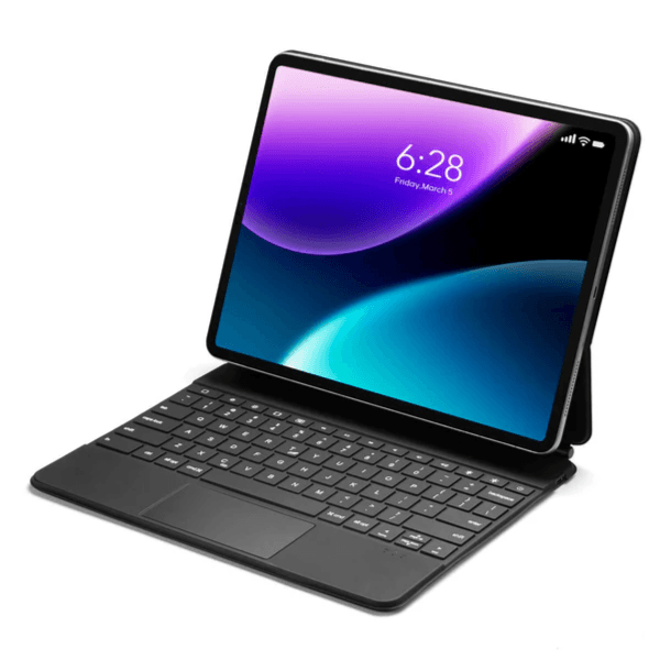 IPAD PRO 11 Inch 2024 Magnetic Cae with Keyboard ARABIC Version - HOCO D170A
