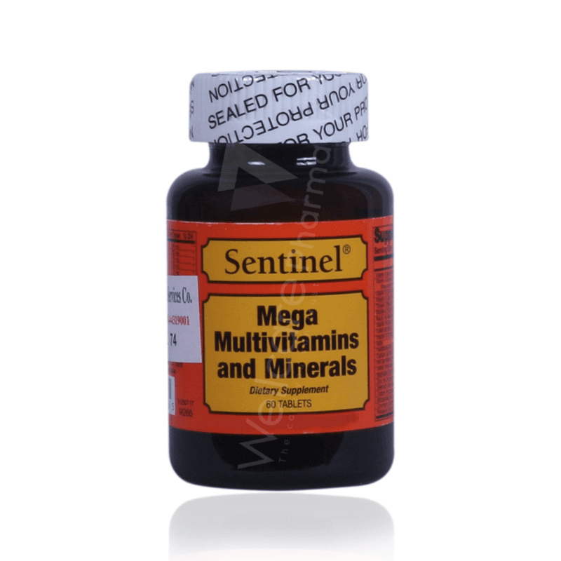 Sentinel Mega Multivitamins & Minerals tab 60s