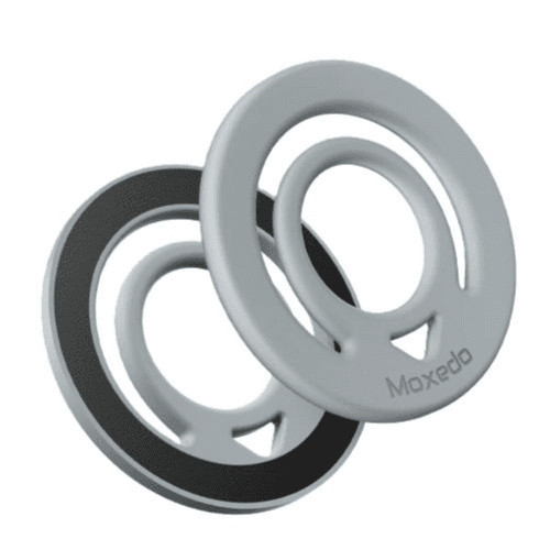 MOXEDO JELLO-MAG DUAL SIDED SILICONE MAGSAFE RING HOLDER (MX-DSR020) (Titanium Grey)