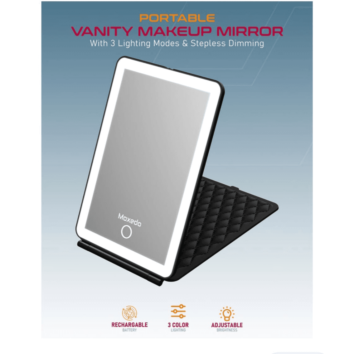 vanity portable makeup mirror moxedo