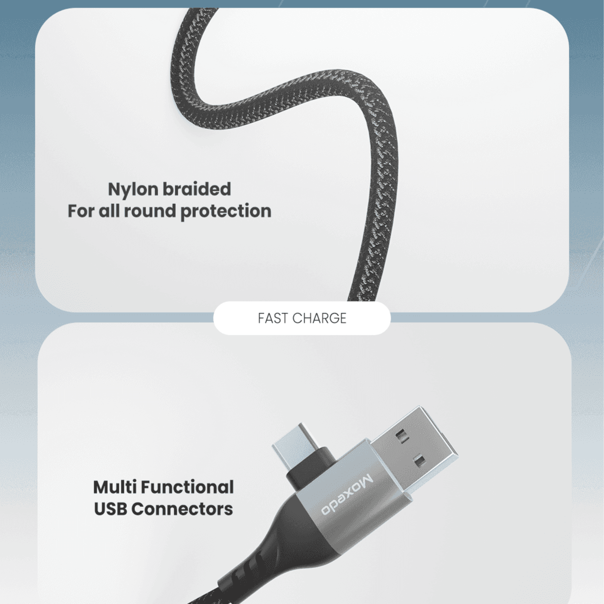 Moxedo 4 in 1 Charging Cable 60w