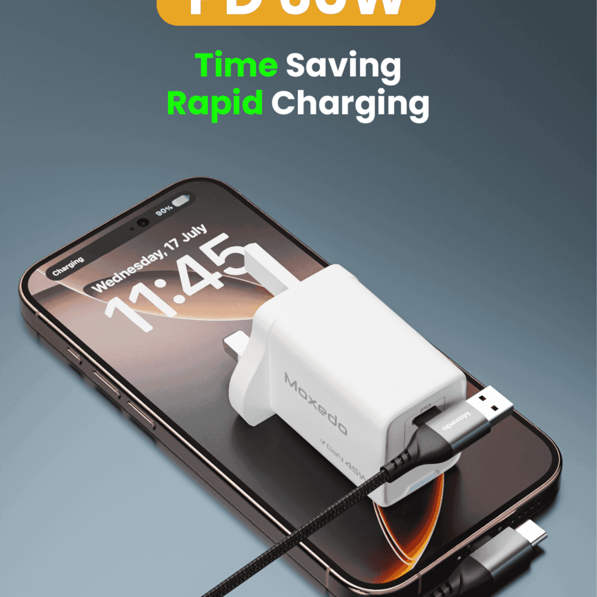 Moxedo 4 in 1 Charging Cable 60w