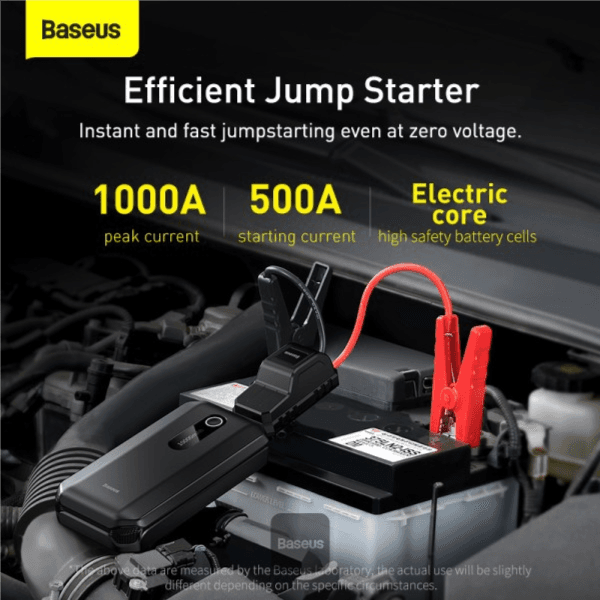 Baseus Super Energy Air Car Jump Starter Built-in 10000mAh Power Bank