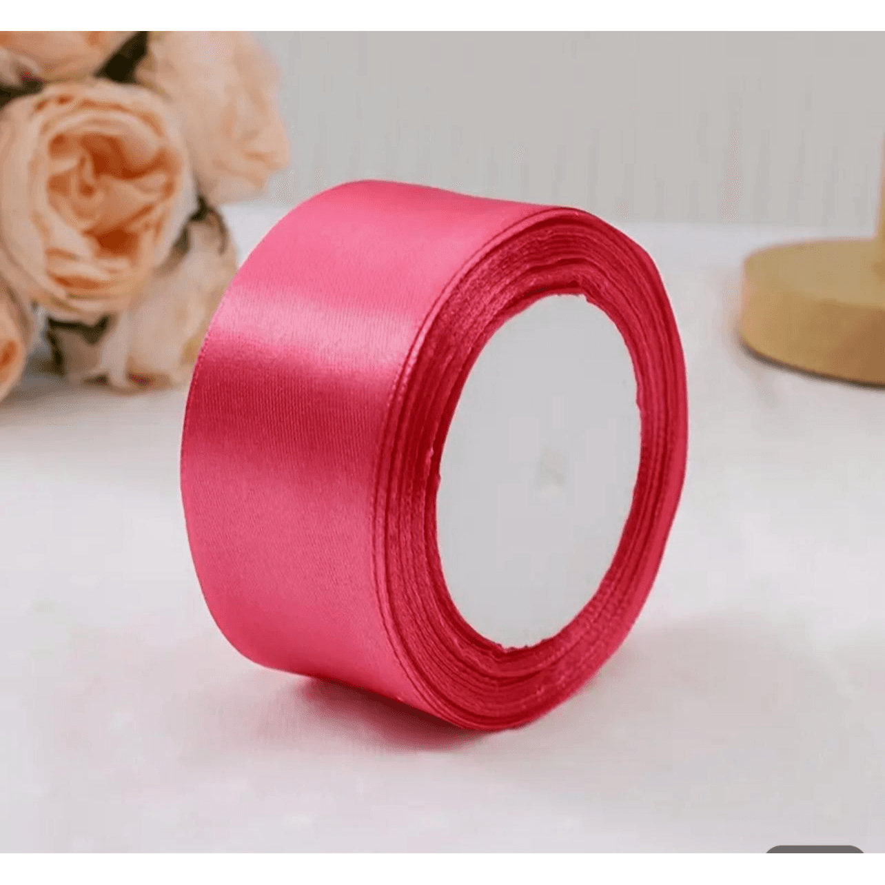 Satin Ribbon - Dark Pink