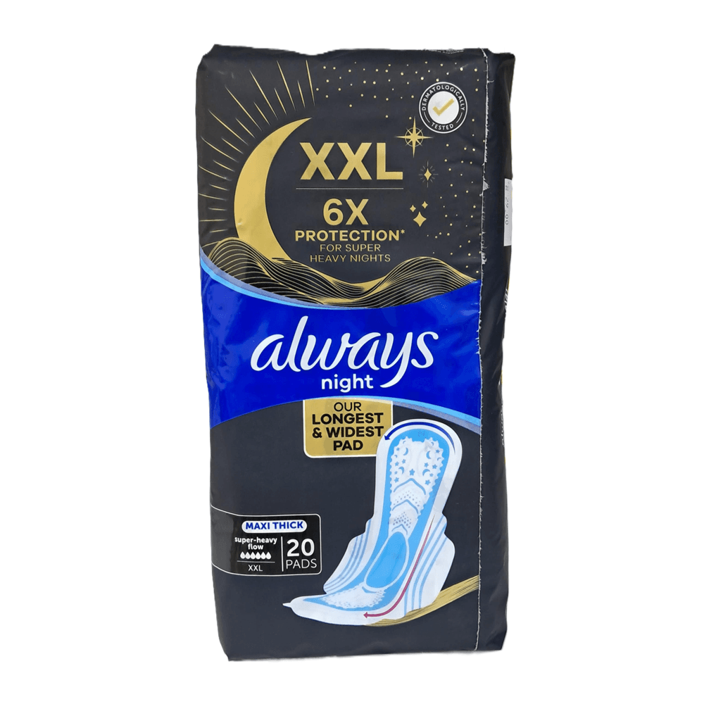 أولويز نايت ماكسي سميكة XXL 20 فوطة