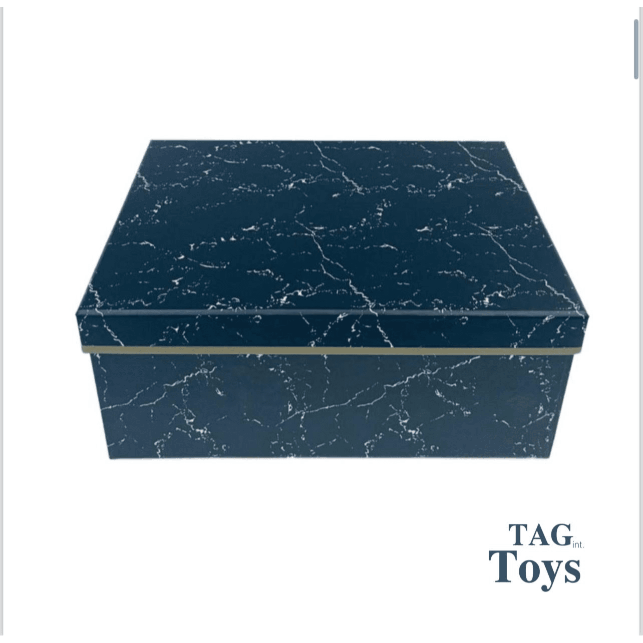 Extra Small Black Marble Gift Box