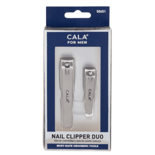 Cala Men Nail Clipper Duo Code 50651 2pcs