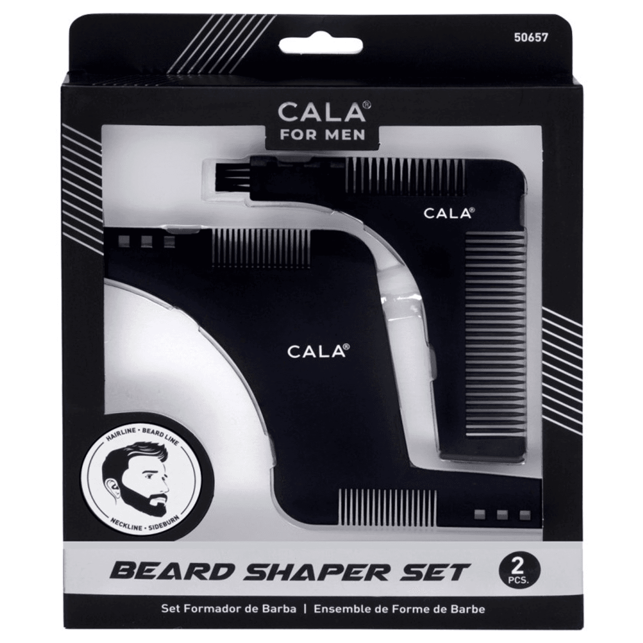 Cala for men Beard Shapper Set 2pcs Code 50657