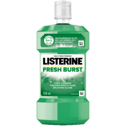 listerine fresh burst mouthwash 250 ml 