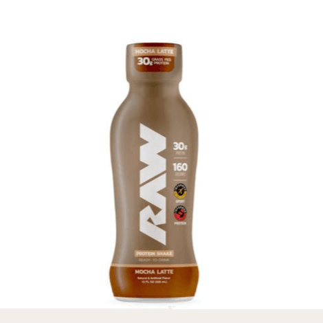 RAW PROTEIN SHAKE MOCHA LATTE 355 ML